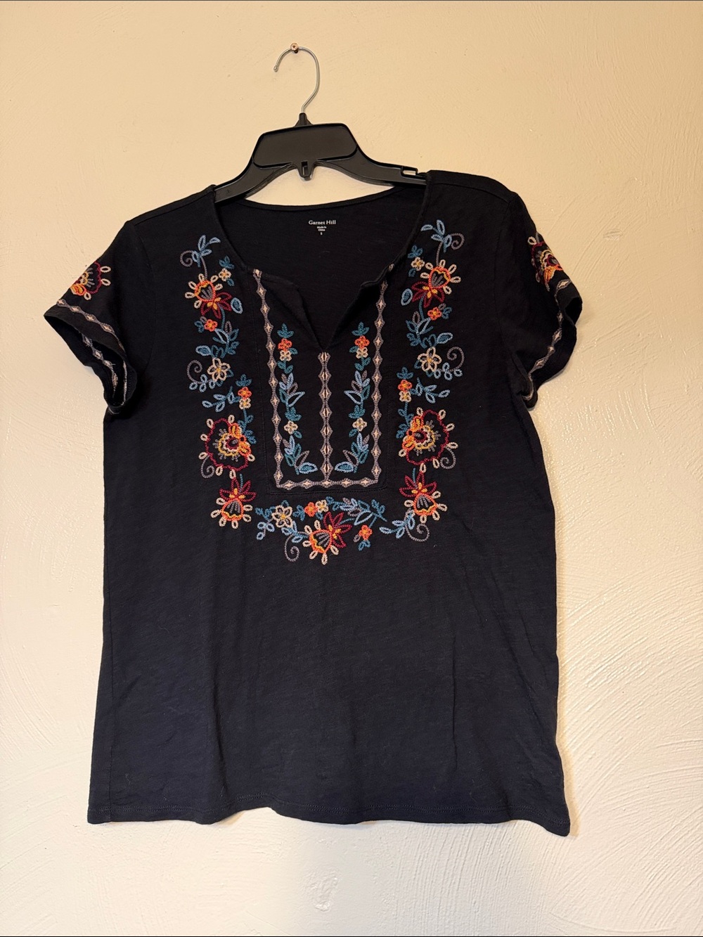 Garnet Hill Embroidered Top small
